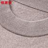 Hengyuanxiang Men's Cashmere Blend Mock Neck Sweater