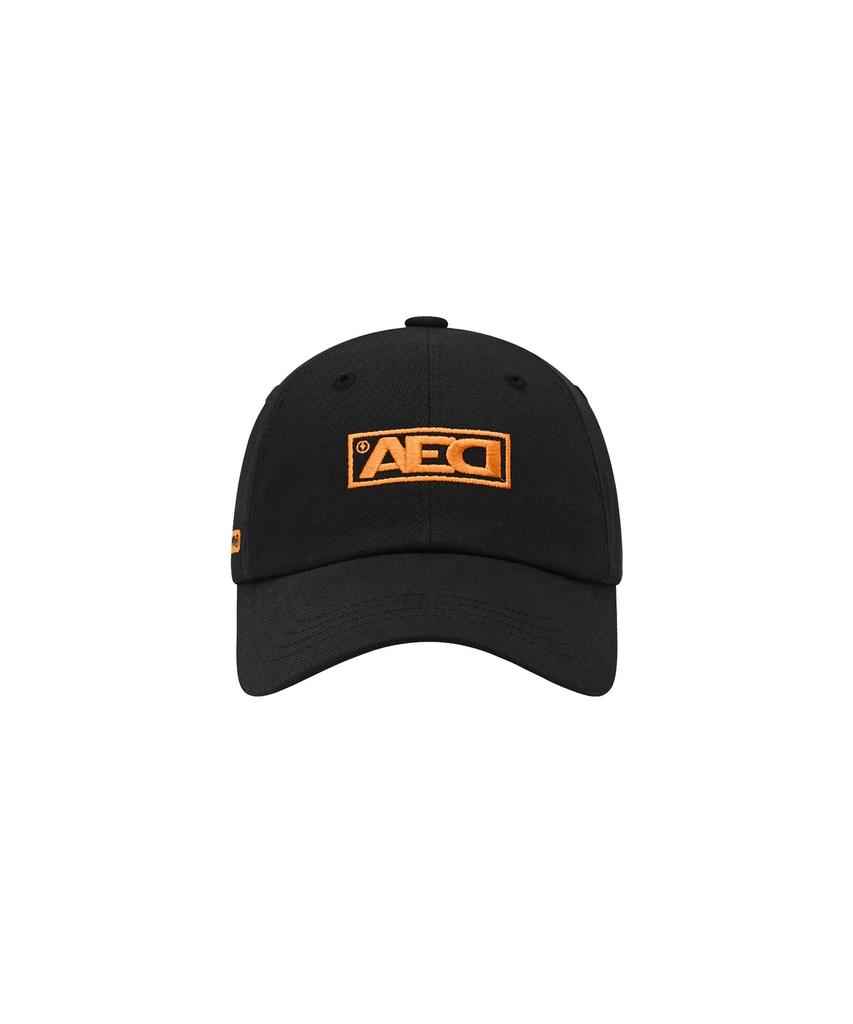 ALL EYES DOWN Aed Box Logo Cap (Black)