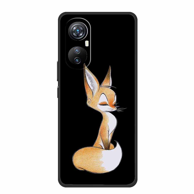 Coque For Blackview A200 Pro Case Cute Cartoon Black Silicone Soft Phone Cases For Blackview A200 Pro Back Cover Case A200Pro