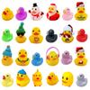 Christmas 24-Day Countdown Advent Calendar with 24 Rubber Ducks, a Fun Gift for Boys, Girls, Kids & Toddlers