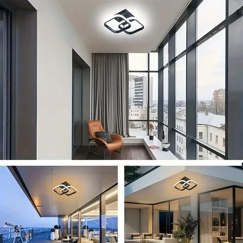 Modern LED Ceiling Light Dimmable for Living Room Bedroom Study Home Decoration Plafond Chandelier Lamp Fixture High Quality