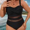 2026 Plus Size Dames High Waist Bikini Badpakken, Dames Badkleding & Kleding