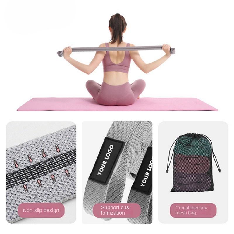 Elastic Band for Fitness Resistance Sports Bodybuilding Bands Tapes Exercise Sport Exercises Pull-Up Rubber Yoga String Strap Gym St Practical Use