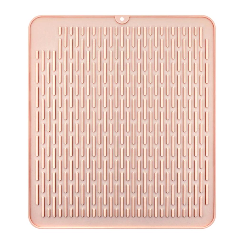 Silicone Dish & Utensil Draining Board Dish Drying Mat Drain Pad