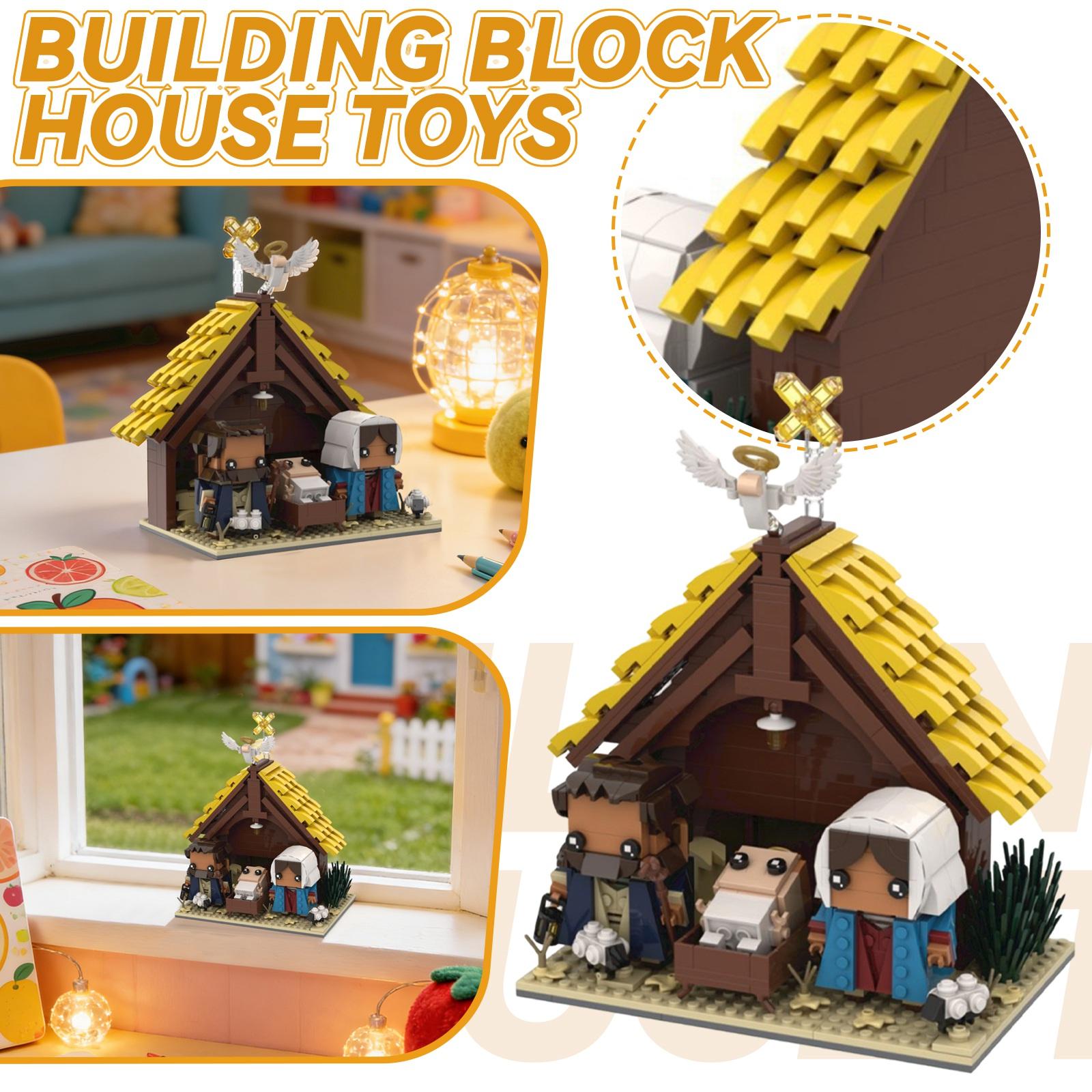 Building Block Toys Building Block Toys Small Assembly Toys One Size