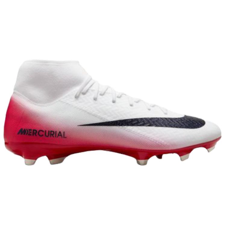 Nike Zoom Mercurial Superfly 10 Academy LV8 MG Fear Nothing Pack Unisex Sneakers Hvit University-Rød Mørk-Obsidian HJ7311-600