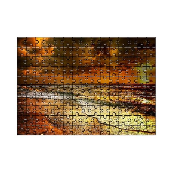 

Пазл Damoa в пробирке «Закат в Северном море», 150 деталей, разные цвета