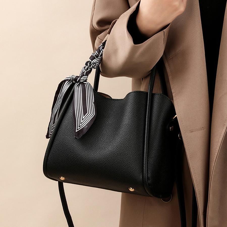 Vintage large capacity Tote bag basket handbags crossbody messenger bag bucket bag Korean fashion daily shopping underarm bags