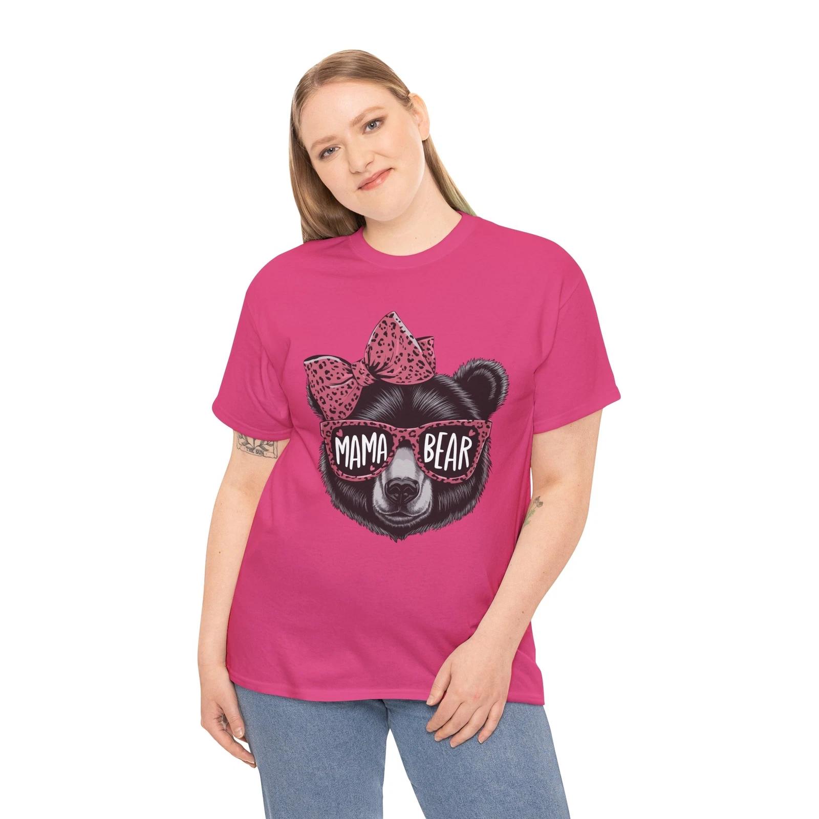 Outrageous Funny T-Shirt - Mothers Day Bear Mama Shirt S