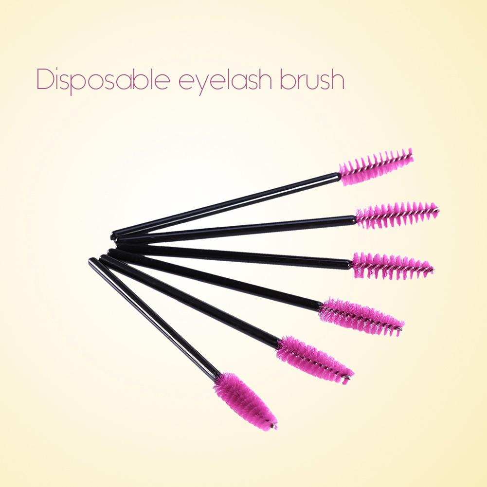 50pcs/set Eyelash Brush Disposable Makeup Brushes Lash Extension Mascara Applicator Beauty Tool