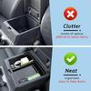 2024 Toyota Tacoma Black Armrest Center Console Organizer Box