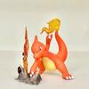 Pokemon Pikachu Charmander Charmeleon Charizard Three Form Evolution GK Anime Figures Toys Model Kids Gift