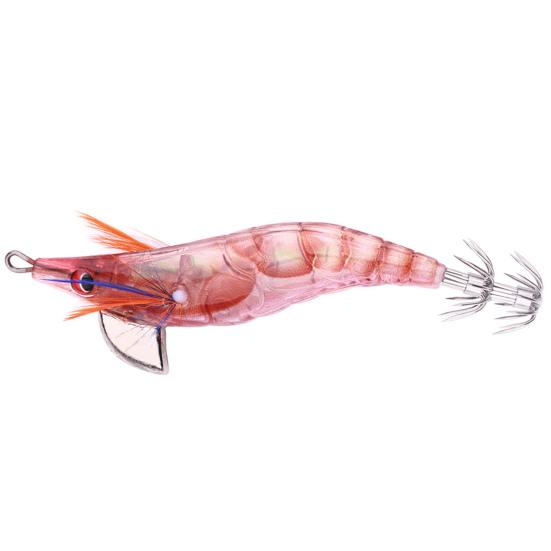 Artificial Lure Shrimp Fake Bait with Sharp Hook Realistic Looking Bright Color Lightweight Portable Bionic Bait Hard Lure