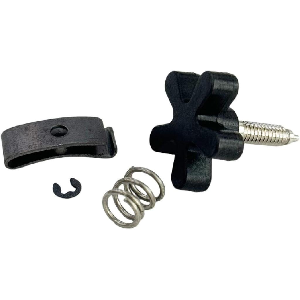 2PCS #56397-74C Throttle Thumb Tension Screw Kit 56402-83A 56394-74 11155 Includes circlip and spring 1974-2017 models Quality Durable New