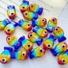 DIY Handmade Clownfish Glass Beads: Cute, Colorful, Hand-painted Animal Ornaments
