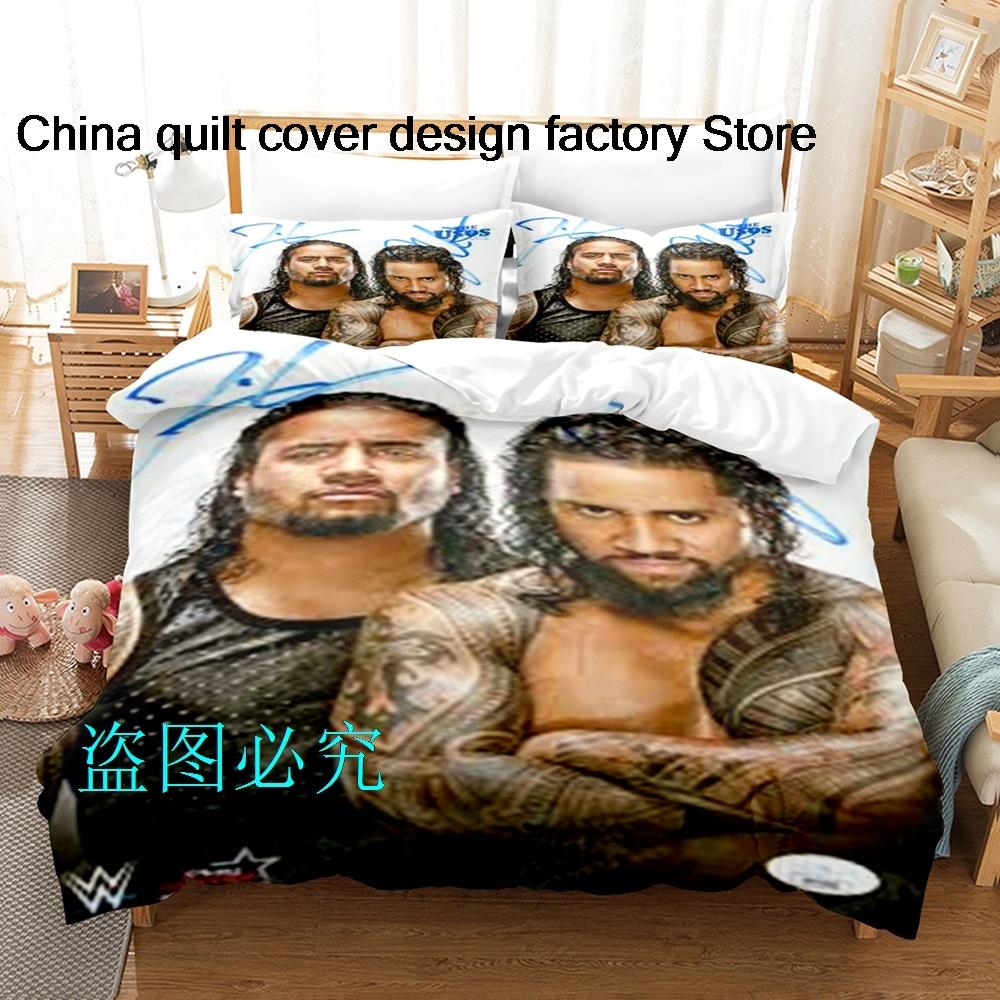 

Jey Uso Yeet Bedding Set Single Twin Full Queen King Size Bed Set Adult Kid Bedroom Duvetcover Sets Yeet Parure De Lit Bed EU Single(135*200cm)3pcs