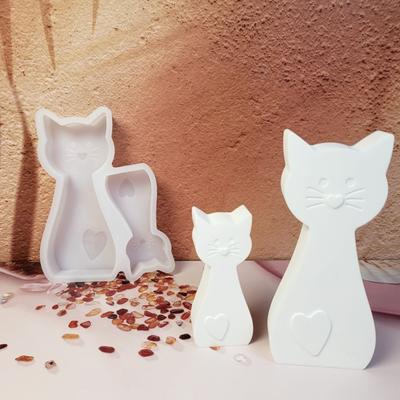 Silicone Moulds Cats Molds Handmade Epoxy Resin Molds Ornament Plasters Molds Animal Castings Molds Soap Molds