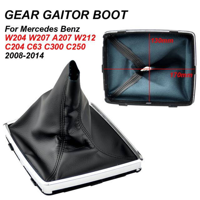 Manopla de Câmbio Manual de 6 Velocidades para Carro, Adaptador de Manga de Alavanca para Mercedes/Benz W203 S203 CL203 W209 W204 C204 C63 C300 A207 W212