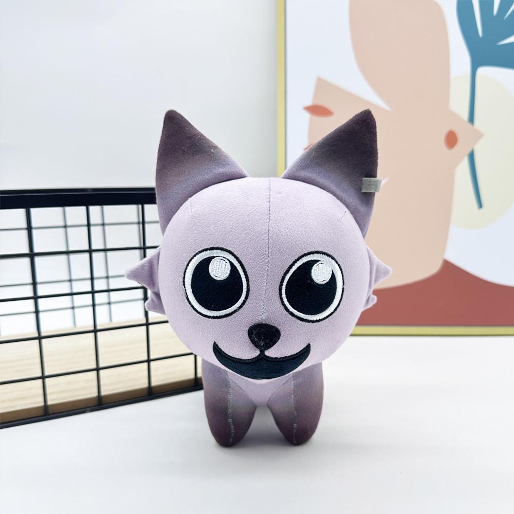 Adorable Garn47 Gray Cat Plush Toy Soft Stuffed Animal For Collectors And Gifts