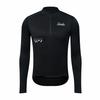 Sendike Santic Autumn And Winter Thin Fleece Warm Road Bike Cycling Jacket for Men , Black, 2XL