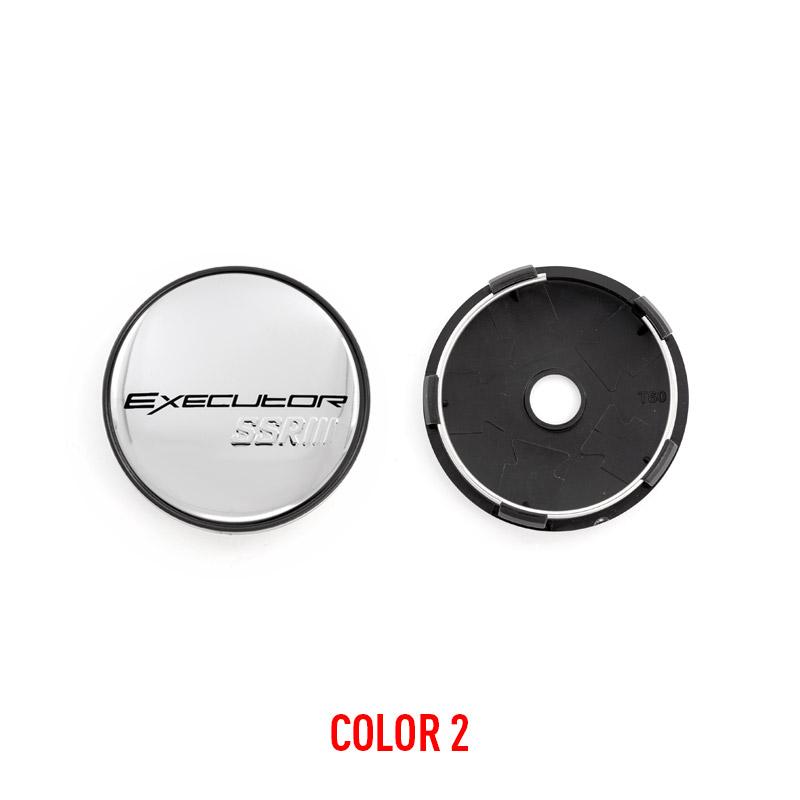 ASL1 4PCS/lot 60MM EXECUTOR SSR Car Wheel Center Hub Caps Car Emblem Badge Logo Wheel Center Cap Label Car Styling Accessories