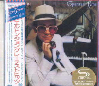 CD ELTON JOHN - Greatest Hits (Limited Edition)(SHM UICY78963 UNIVERSAL MUSIC 2019 Japan Obi Rock