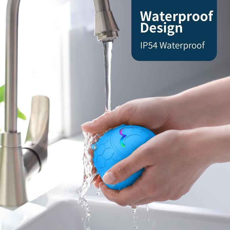 1 Stück intelligenter, interaktiver, wiederaufladbarer, automatischer Rollball mit 2 Modi, bewegungsaktiviert, ferngesteuert.