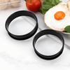 8 Piece Non-Stick Muffin Rings Heat-Resistant Baking Circle Mold Household Mousse Cake Mold  Dessert