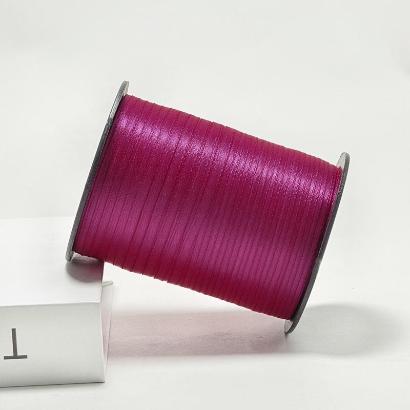 

3mm Satin Bow Ribbon for Nail Art, Gift Wrapping, DIY Crafts, and Woven Webbing