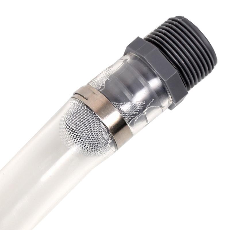 Racing Fuel Filler Jugs Hose 14Inch Transparent PVC Gas Can Hose with Hose Bender Racing Fuel Filler Hose