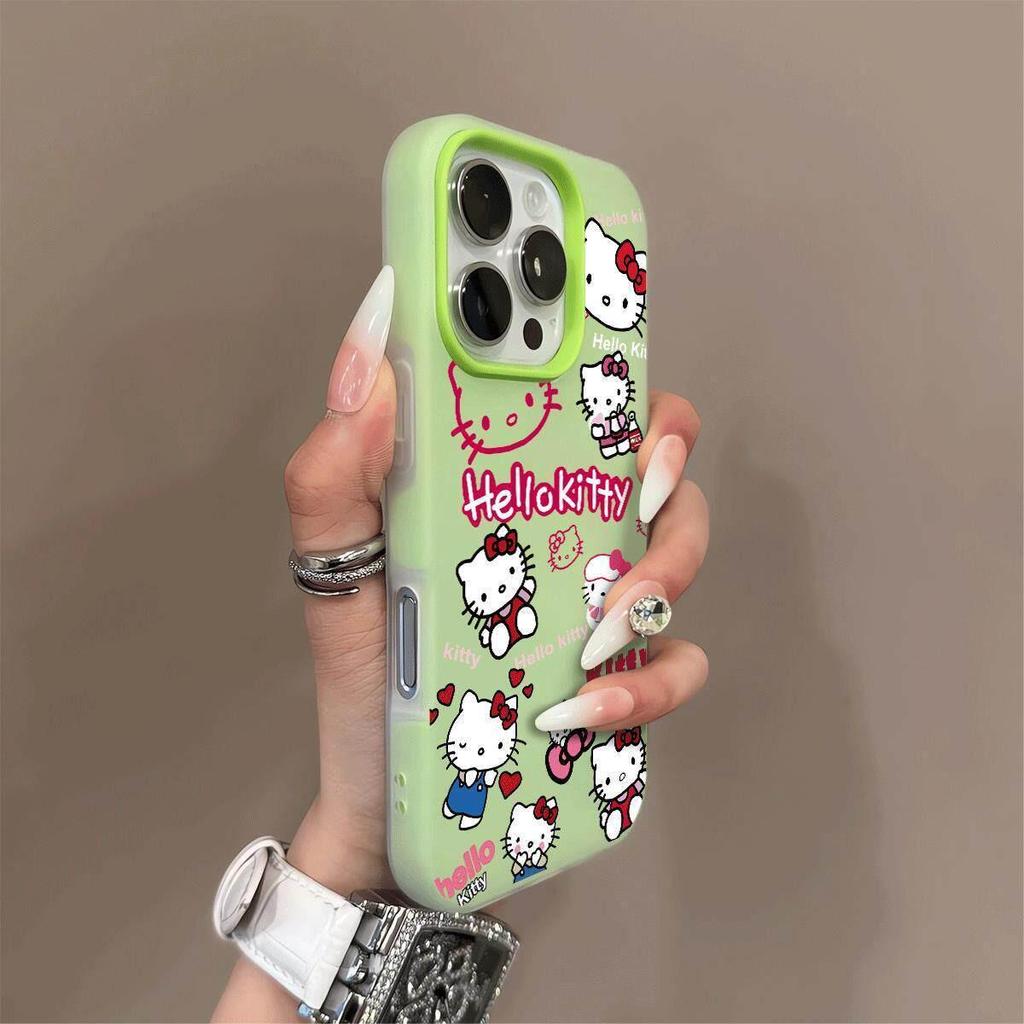 Hello Kitty Jelly Case: Drop-proof Two-in-One for iPhone 17 Pro/16