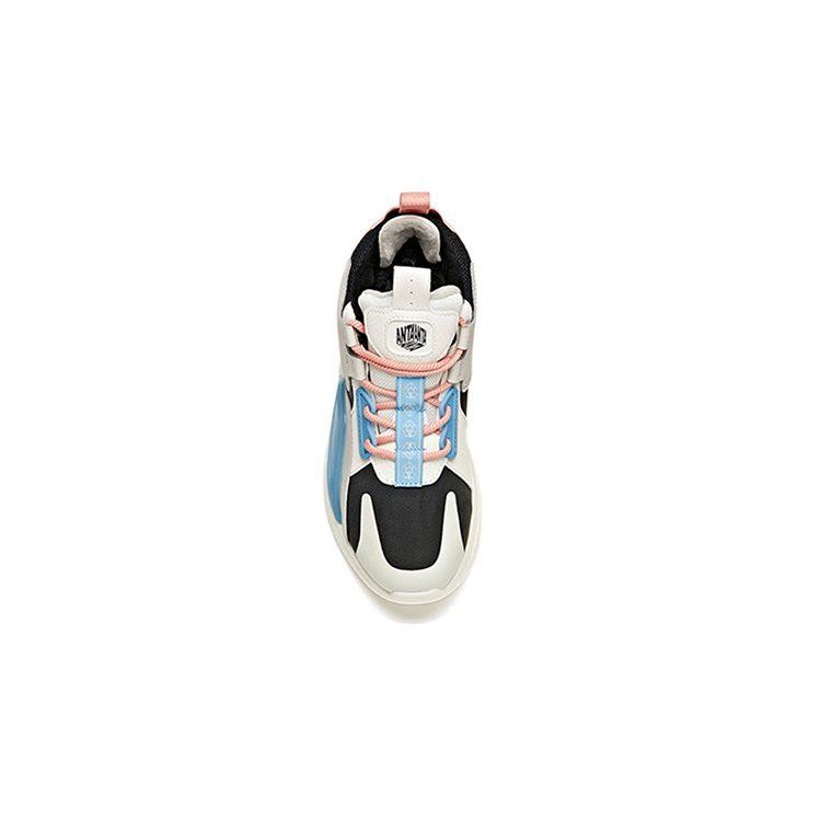 Anta Rubik's Cube Fleece Lined, Trendy Casual Slip Resistant Abrasion Resistant Low top Skateboard Shoes Women's 122048984-6