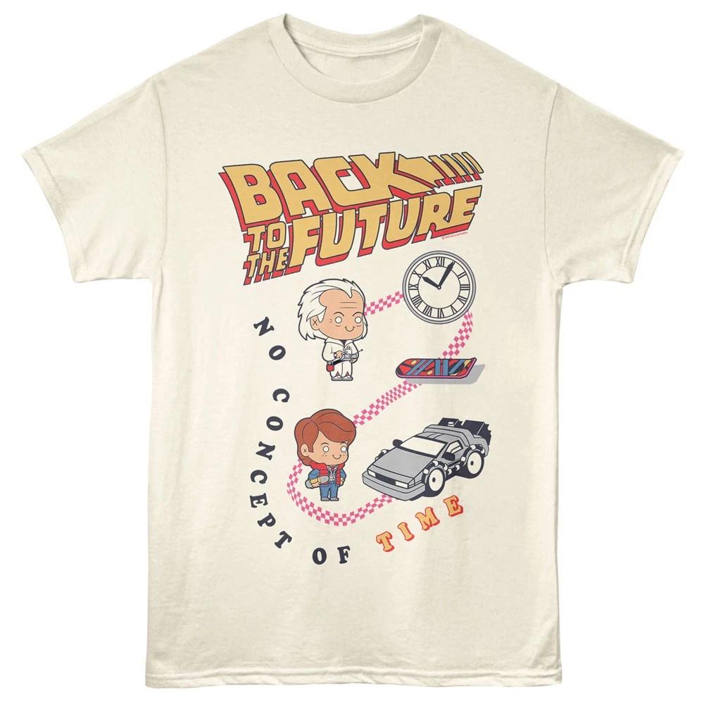 Back To The Future Movie No Concept Of Time Men s T Shirt S