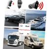 Car Megaphone 7 Tone Alarm Horn 12V 110dB Loud Speaker Fire Alarm Ambulance Blaring Police Siren