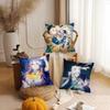 Honkai Star Rail Yao Guang Pillow Case Bedroom Sofa Living Room Backrest Decoration Square Cushion Nap Time