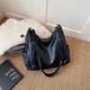 Simple and Fashionable Large-capacity Tote Bag, Retro Casual Shoulder Bag, Commuter Women's Bag