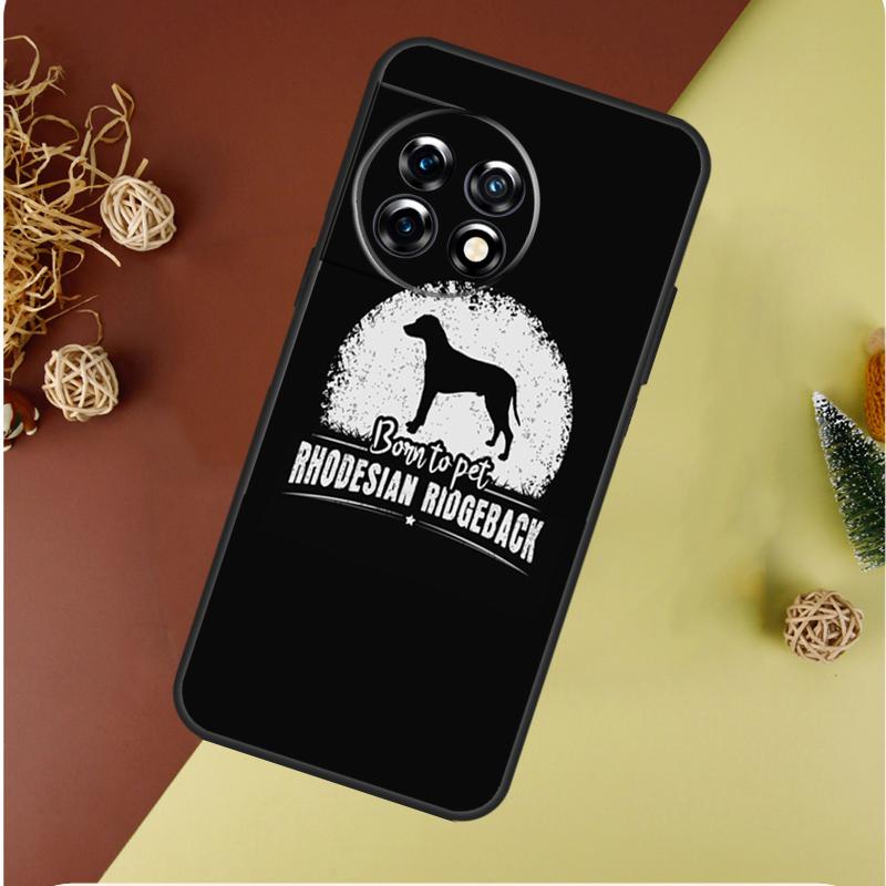 Rhodesian Ridgeback Dog For OnePlus 13 13R 12 12R 11 9 10 Pro 8T 9RT 10T 10R N20 N30 Nord CE 2 3 4 Lite Phone Case