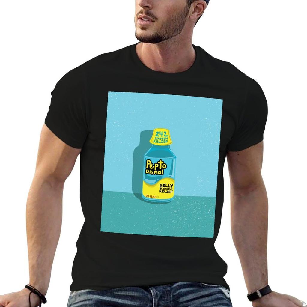 Pepto-Dismal - Bahamian Version T-Shirt Man T Shirts Graphic T Shirt Man Plain Cotton T Shirt P