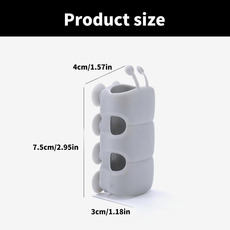 4Pcs Silicone Shower Head Holder Universals Shower Head Suction Cup Holder Wall Mounted Adjustable Shower Holder