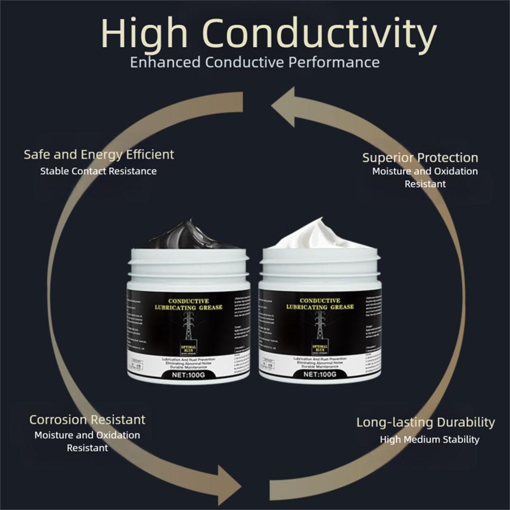 Copper Electrical Contacts Grease Conductive Paste Anti-Corrosion Long-Lasting For Home Electronics Improvement