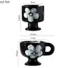 Retro Creative Ceramic Mug Hand Drawn Irregular High Legged Coffee Mug Milk Tea Cup Beverage Cup Household Tea Cup Water Cups