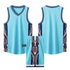 Men Women Basketball Uniform Set Quick Dry Breathable Sleeveless Jersey Training Game Wear Adults