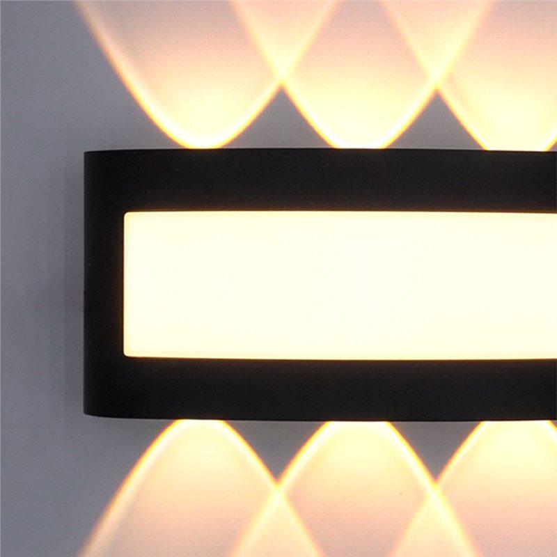 A84E-Waterproof Outdoor Wall Lights 6W LED Wall Light Effect Light Staircase Light Bed Light
