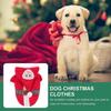 Pet Clothes Christmas Style Dog Cat Costume for 2Pcs Festival Use