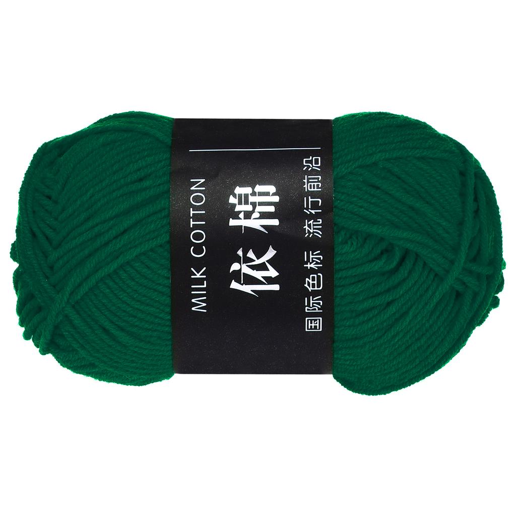 1 Knäuel Baumwollgarn 60% Baumwolle 40% Acryl Strickgarn Häkelgarn Deckengarn zum Häkeln