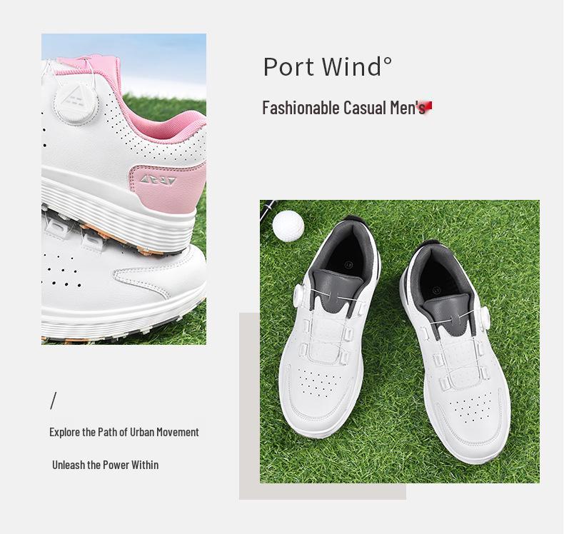 2025 Lightweight Non-Slip Golf Shoes for Men and Women – Spring/Autumn Outdoor Casual Sports Shoes
