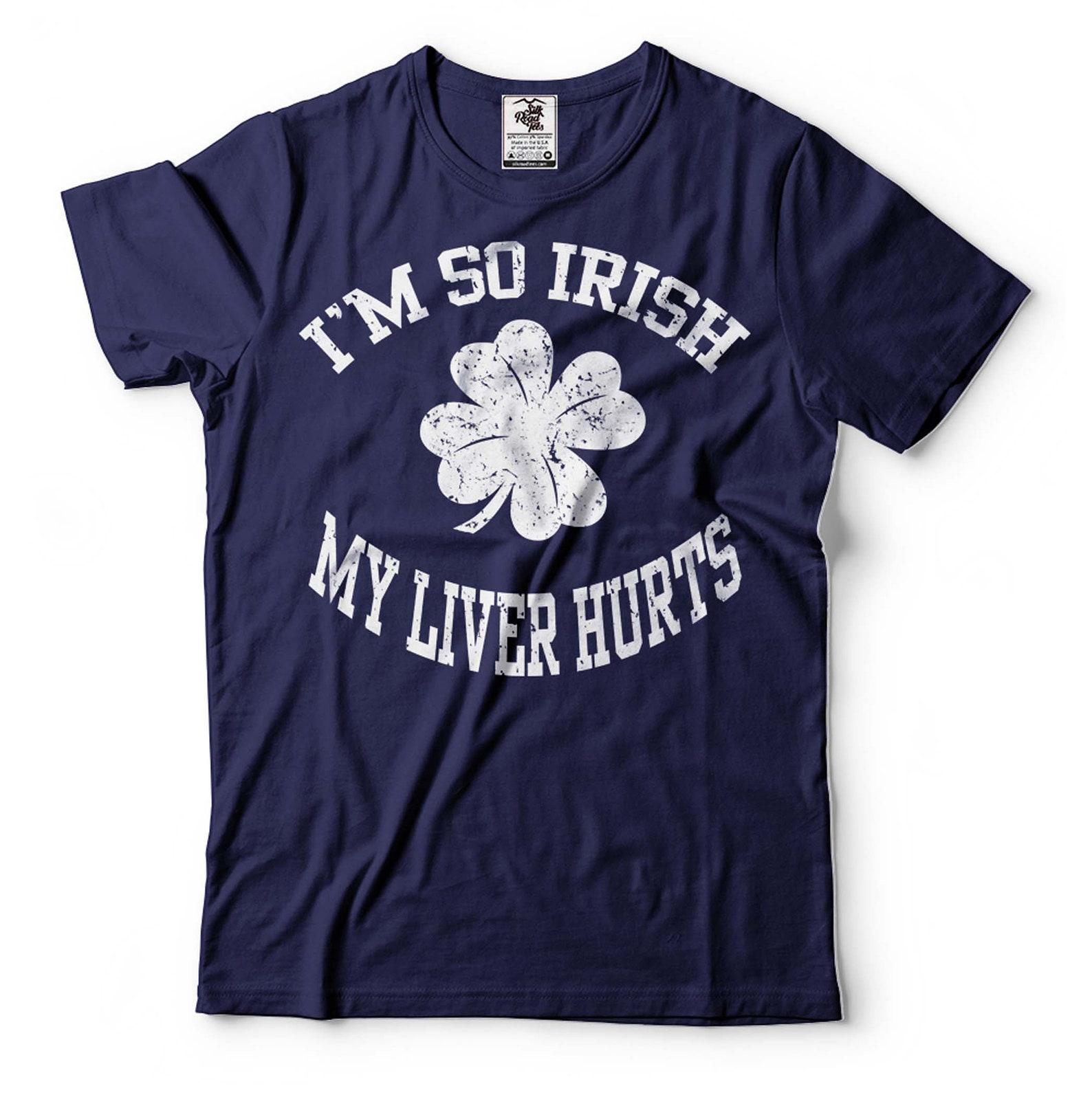 Funny St Patrick s Day Drinking Tee: Irish Patriotic Gift 4XL