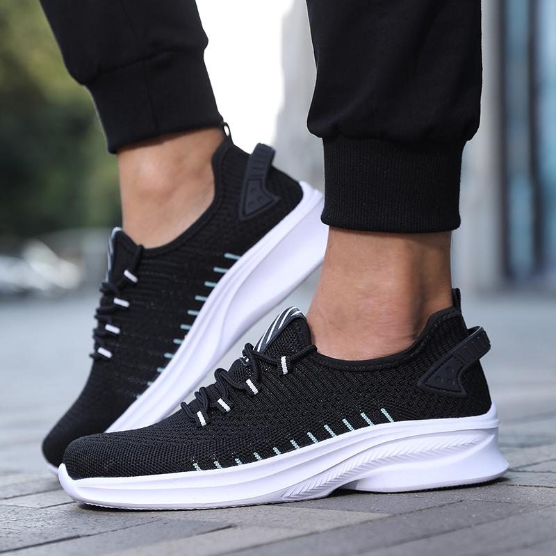 Casual sneakers Men's tennis men's breathable comfort ultralight walking loafers Spring and Autumn flat walking fitness men's sh