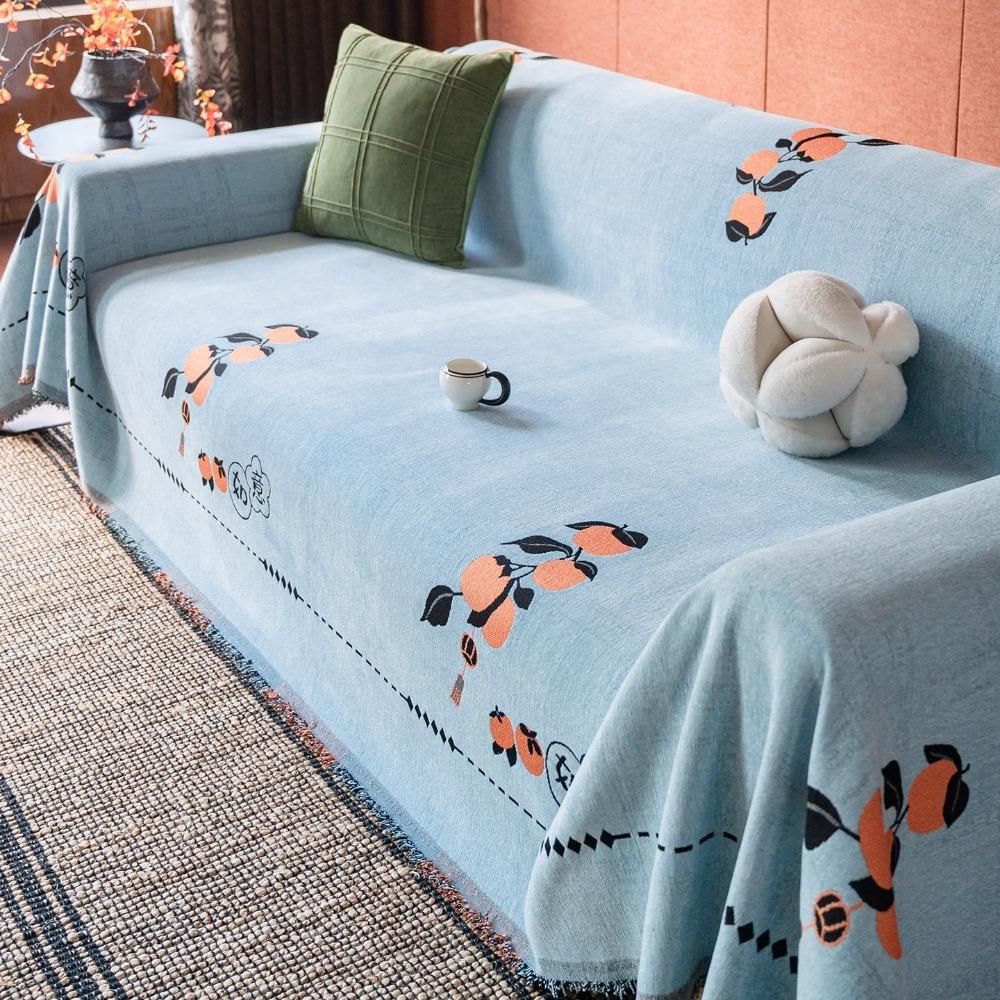 

Chenier sofa towel 2025 new four-season universal pastoral style one-piece non-slip living room leather sofa cover towel 180*130cm