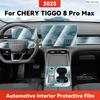 TPU For CHERY TIGGO 8 Pro Max 2025 Transparent Protective Film Car Interior Central Control Navigation Panel Cover Accessories